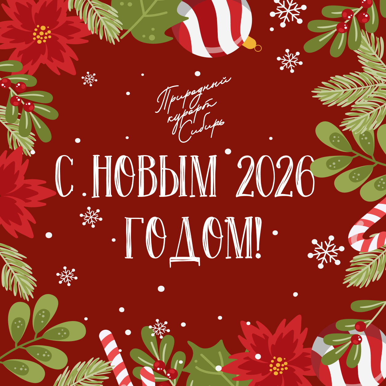 С наступающим Новым годом и Рождеством!